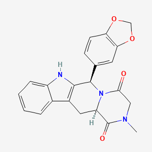 2D structural representation for Tadalafil