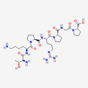 2D structural representation for Selank