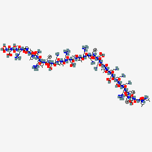 2D structural representation for LL-37