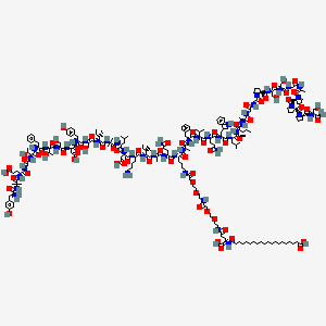 2D structural representation for Tirzepatide
