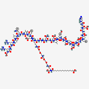 2D structural representation for Semaglutide