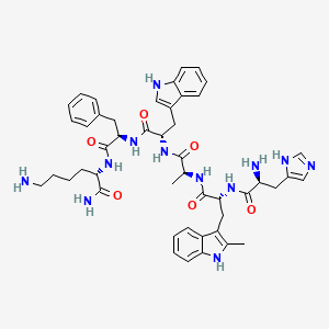 2D structural representation for Hexarelin