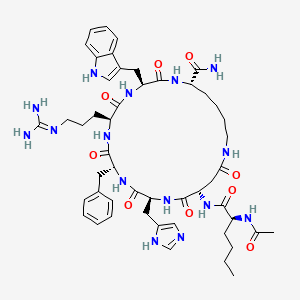 2D structural representation for Melanotan II