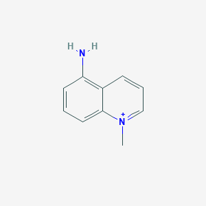 2D structural representation for 5-Amino-1Mq