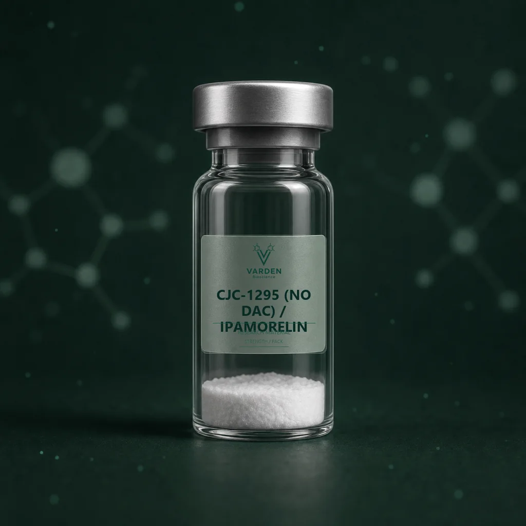 CJC-1295 (No DAC) / Ipamorelin - Varden Bioscience branded catalog representation